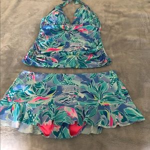 Lilly Pulitzer tankini size 12